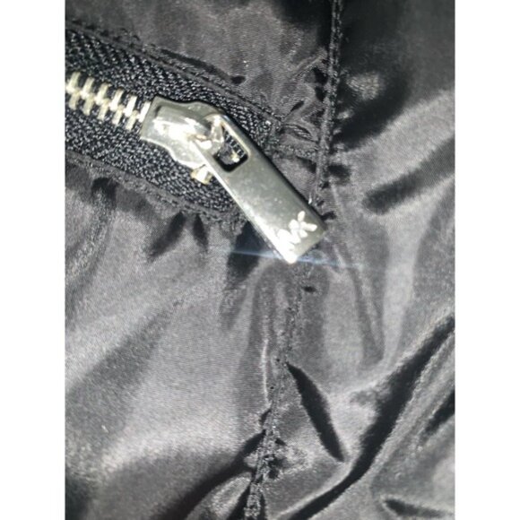 Michael Kors Size XS Long black puffer jacket full zip coat - Picture 7 of 11